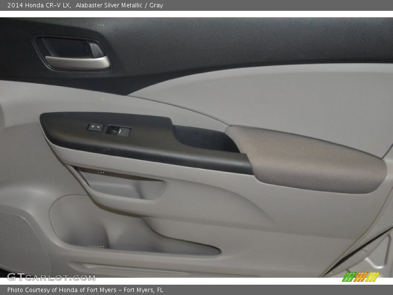 Alabaster Silver Metallic / Gray 2014 Honda CR-V LX