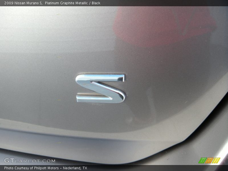 Platinum Graphite Metallic / Black 2009 Nissan Murano S