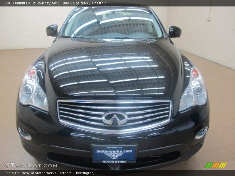 Black Obsidian / Chestnut 2008 Infiniti EX 35 Journey AWD