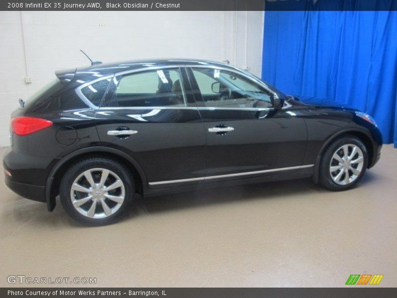 Black Obsidian / Chestnut 2008 Infiniti EX 35 Journey AWD