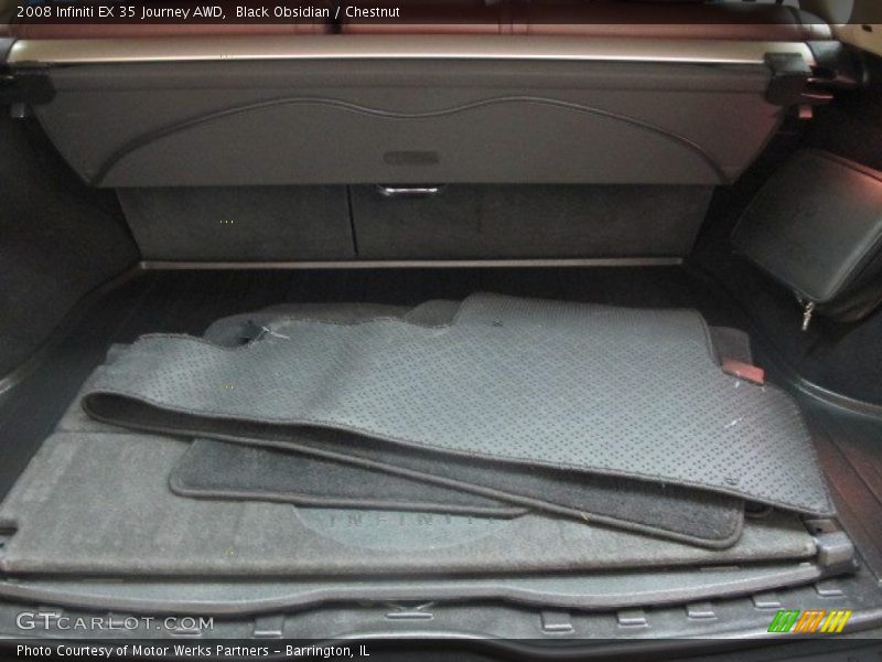 Black Obsidian / Chestnut 2008 Infiniti EX 35 Journey AWD