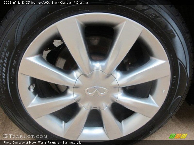 Black Obsidian / Chestnut 2008 Infiniti EX 35 Journey AWD