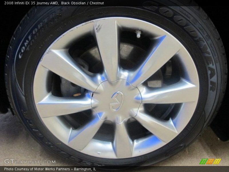 Black Obsidian / Chestnut 2008 Infiniti EX 35 Journey AWD