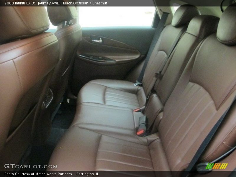 Black Obsidian / Chestnut 2008 Infiniti EX 35 Journey AWD