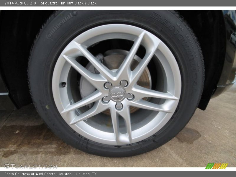 Brilliant Black / Black 2014 Audi Q5 2.0 TFSI quattro