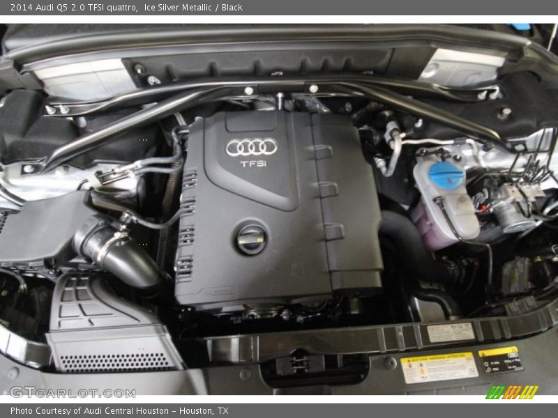 Ice Silver Metallic / Black 2014 Audi Q5 2.0 TFSI quattro