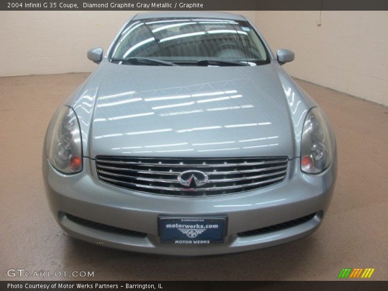 Diamond Graphite Gray Metallic / Graphite 2004 Infiniti G 35 Coupe