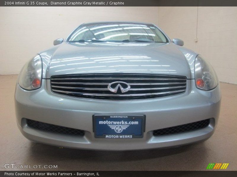 Diamond Graphite Gray Metallic / Graphite 2004 Infiniti G 35 Coupe