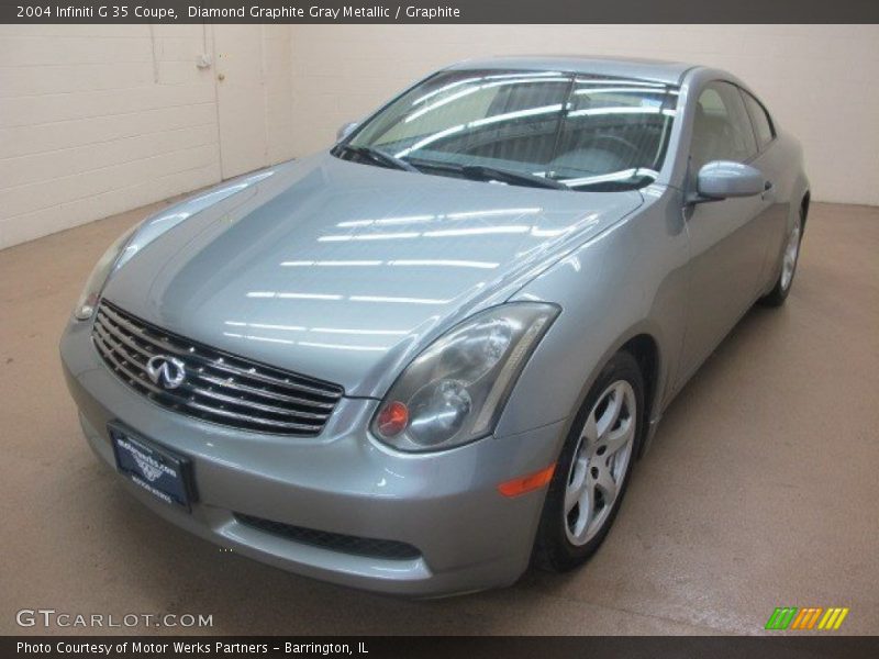 Diamond Graphite Gray Metallic / Graphite 2004 Infiniti G 35 Coupe