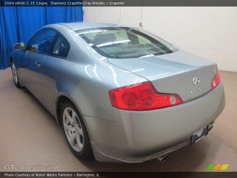 Diamond Graphite Gray Metallic / Graphite 2004 Infiniti G 35 Coupe