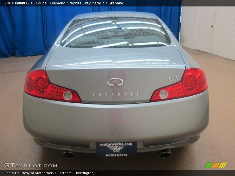 Diamond Graphite Gray Metallic / Graphite 2004 Infiniti G 35 Coupe