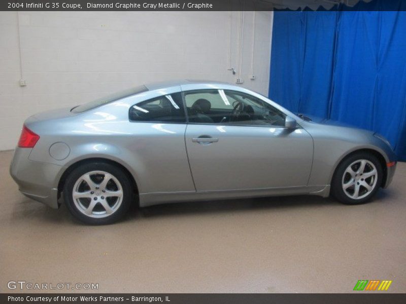Diamond Graphite Gray Metallic / Graphite 2004 Infiniti G 35 Coupe