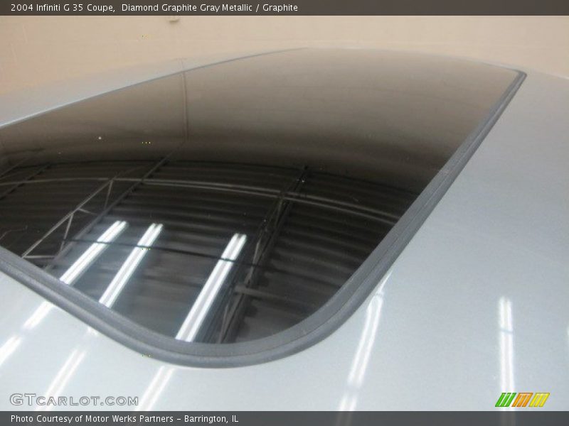 Diamond Graphite Gray Metallic / Graphite 2004 Infiniti G 35 Coupe