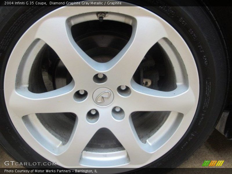 Diamond Graphite Gray Metallic / Graphite 2004 Infiniti G 35 Coupe