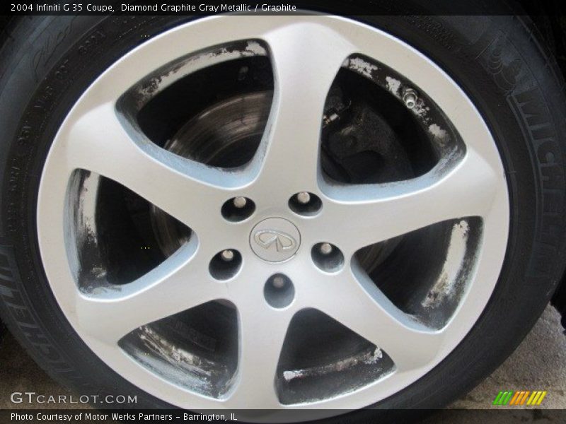 Diamond Graphite Gray Metallic / Graphite 2004 Infiniti G 35 Coupe