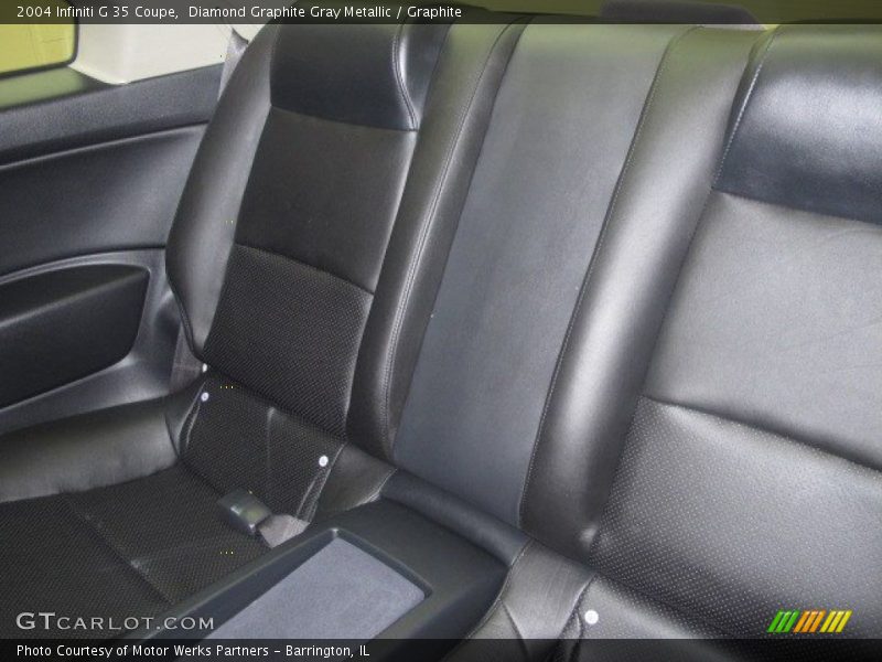 Diamond Graphite Gray Metallic / Graphite 2004 Infiniti G 35 Coupe