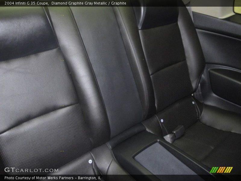 Diamond Graphite Gray Metallic / Graphite 2004 Infiniti G 35 Coupe