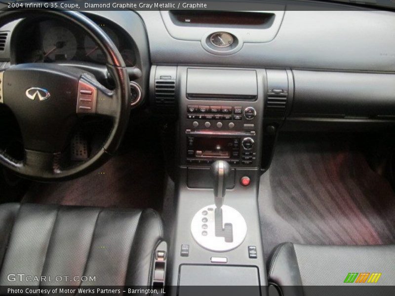 Diamond Graphite Gray Metallic / Graphite 2004 Infiniti G 35 Coupe