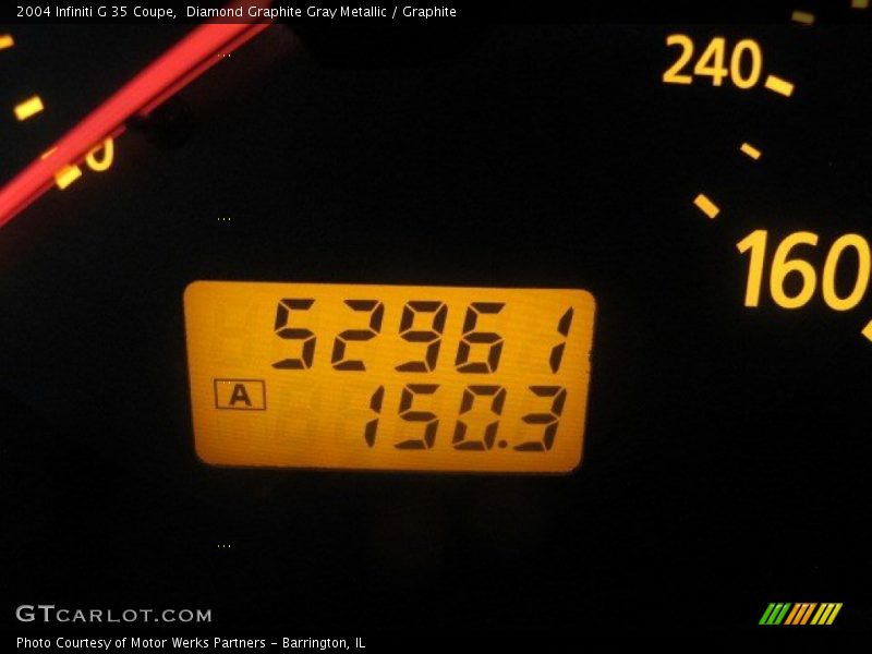 Diamond Graphite Gray Metallic / Graphite 2004 Infiniti G 35 Coupe