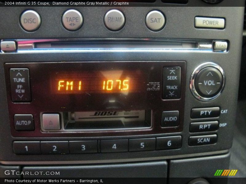 Diamond Graphite Gray Metallic / Graphite 2004 Infiniti G 35 Coupe