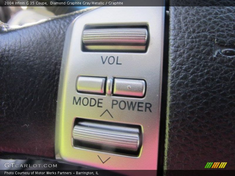 Diamond Graphite Gray Metallic / Graphite 2004 Infiniti G 35 Coupe