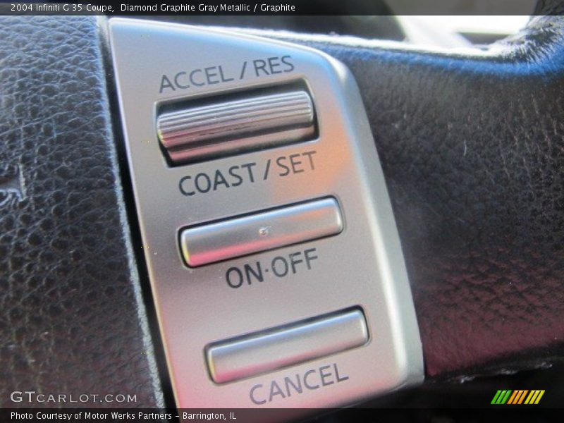 Diamond Graphite Gray Metallic / Graphite 2004 Infiniti G 35 Coupe