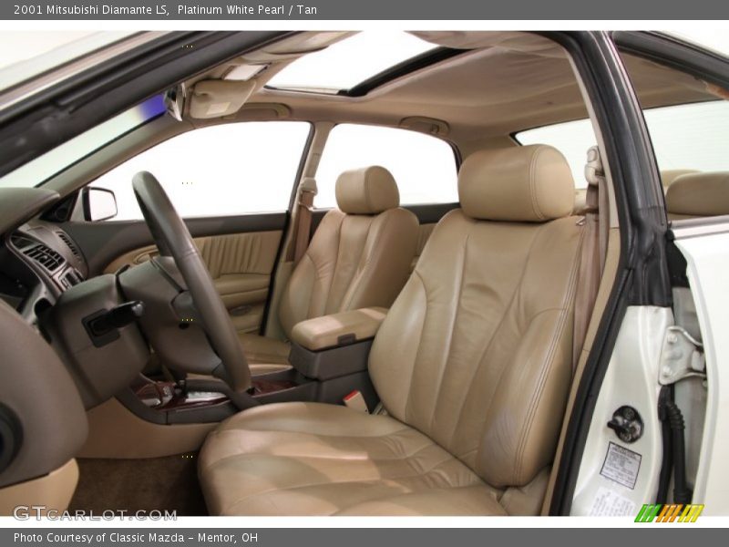 Front Seat of 2001 Diamante LS