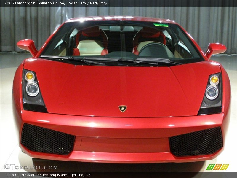 Rosso Leto / Red/Ivory 2006 Lamborghini Gallardo Coupe