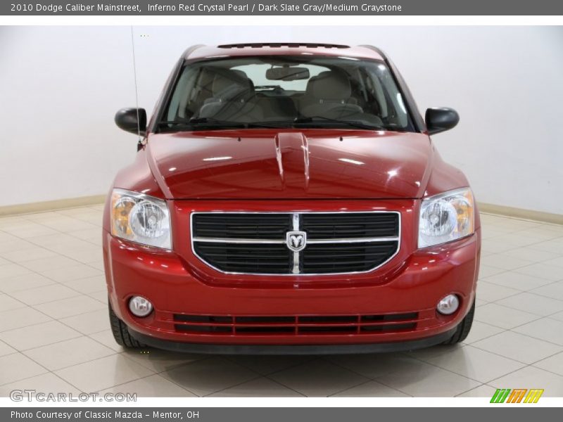 Inferno Red Crystal Pearl / Dark Slate Gray/Medium Graystone 2010 Dodge Caliber Mainstreet