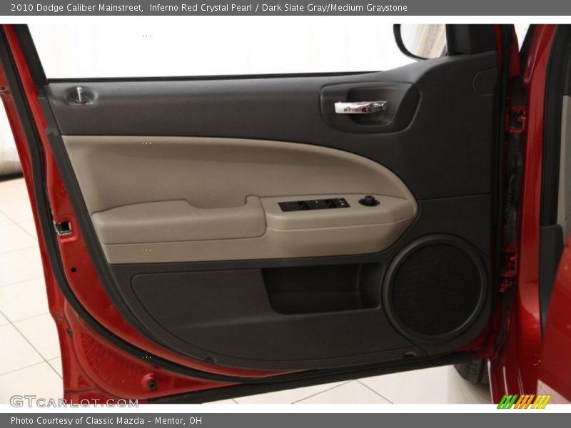 Inferno Red Crystal Pearl / Dark Slate Gray/Medium Graystone 2010 Dodge Caliber Mainstreet