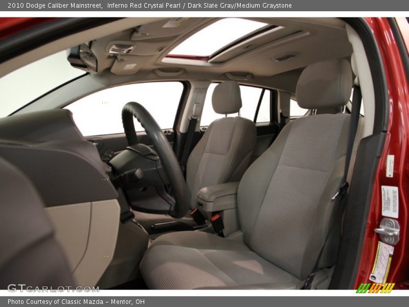Inferno Red Crystal Pearl / Dark Slate Gray/Medium Graystone 2010 Dodge Caliber Mainstreet
