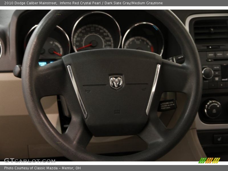 Inferno Red Crystal Pearl / Dark Slate Gray/Medium Graystone 2010 Dodge Caliber Mainstreet