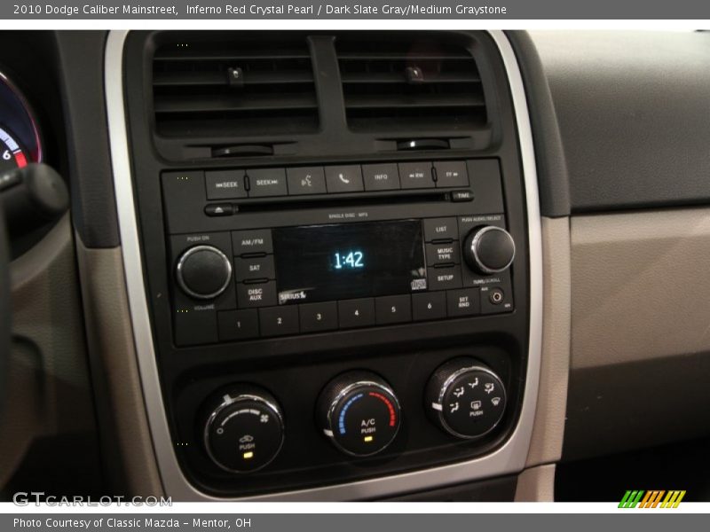 Inferno Red Crystal Pearl / Dark Slate Gray/Medium Graystone 2010 Dodge Caliber Mainstreet