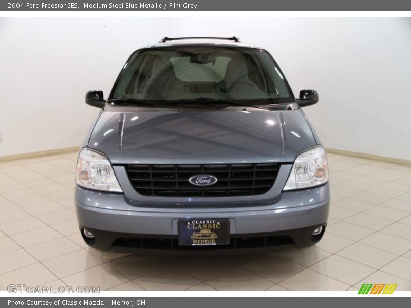 Medium Steel Blue Metallic / Flint Grey 2004 Ford Freestar SES
