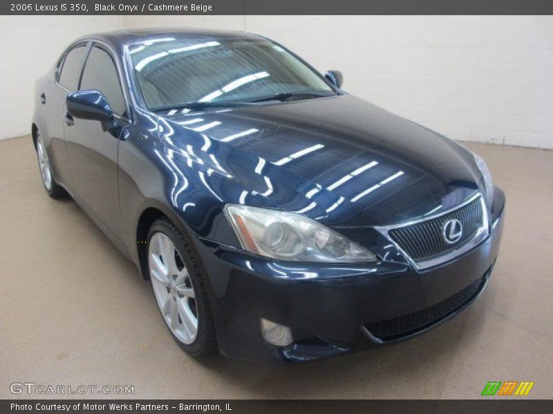 Black Onyx / Cashmere Beige 2006 Lexus IS 350