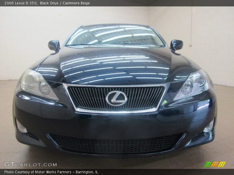 Black Onyx / Cashmere Beige 2006 Lexus IS 350