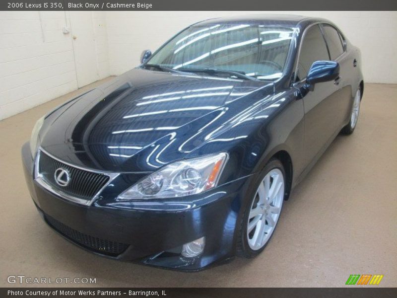 Black Onyx / Cashmere Beige 2006 Lexus IS 350
