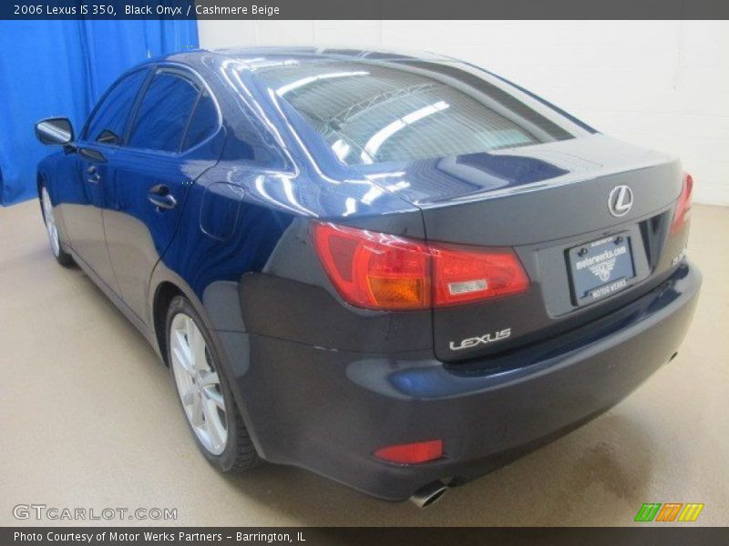 Black Onyx / Cashmere Beige 2006 Lexus IS 350