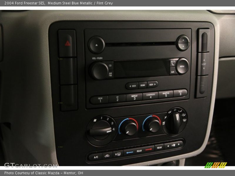 Medium Steel Blue Metallic / Flint Grey 2004 Ford Freestar SES