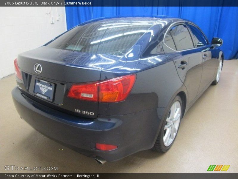 Black Onyx / Cashmere Beige 2006 Lexus IS 350