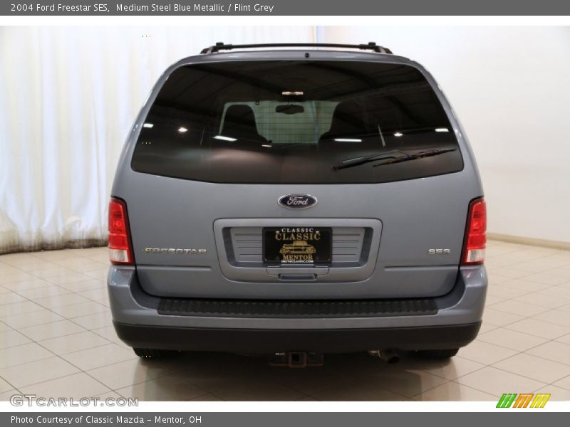 Medium Steel Blue Metallic / Flint Grey 2004 Ford Freestar SES