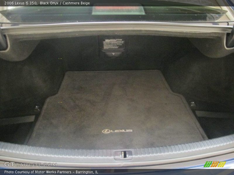 Black Onyx / Cashmere Beige 2006 Lexus IS 350