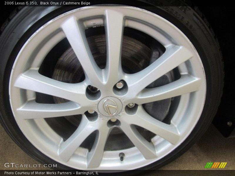 Black Onyx / Cashmere Beige 2006 Lexus IS 350
