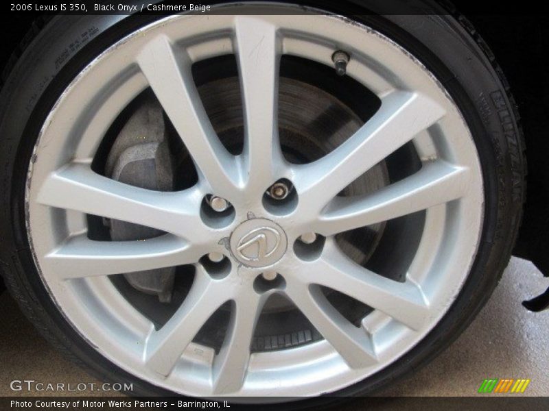 Black Onyx / Cashmere Beige 2006 Lexus IS 350