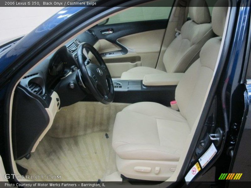 Black Onyx / Cashmere Beige 2006 Lexus IS 350