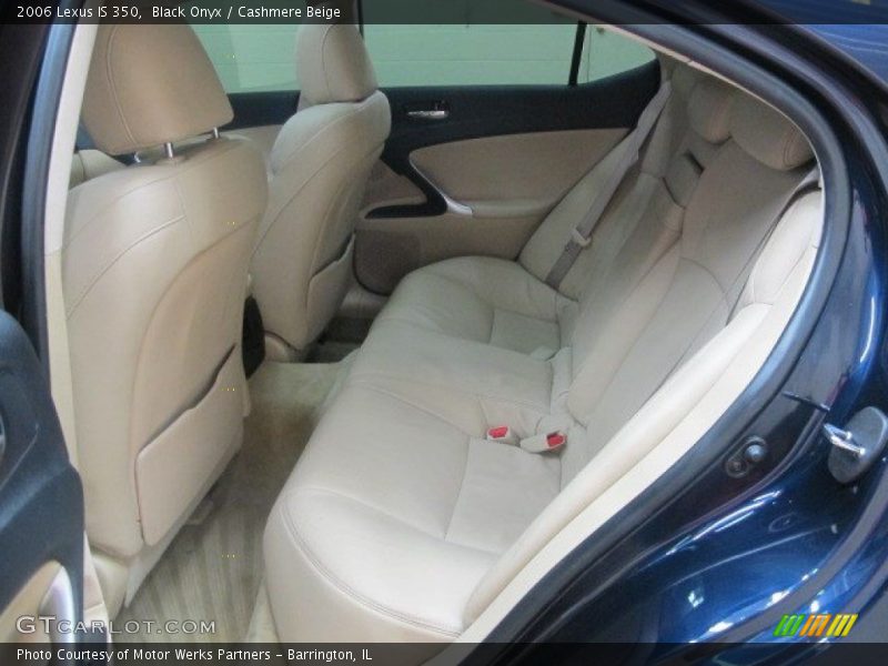 Black Onyx / Cashmere Beige 2006 Lexus IS 350