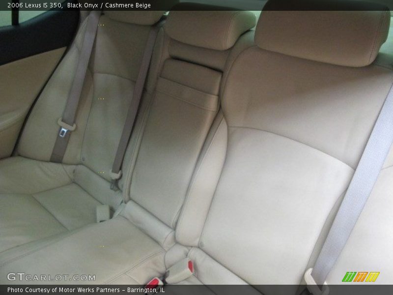 Black Onyx / Cashmere Beige 2006 Lexus IS 350
