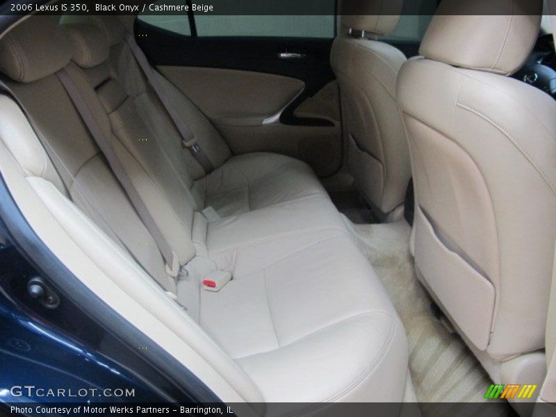 Black Onyx / Cashmere Beige 2006 Lexus IS 350