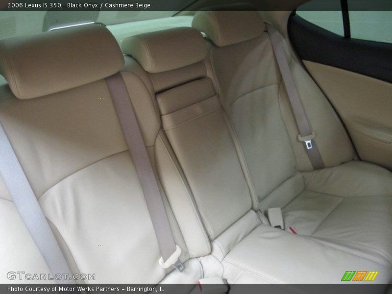 Black Onyx / Cashmere Beige 2006 Lexus IS 350