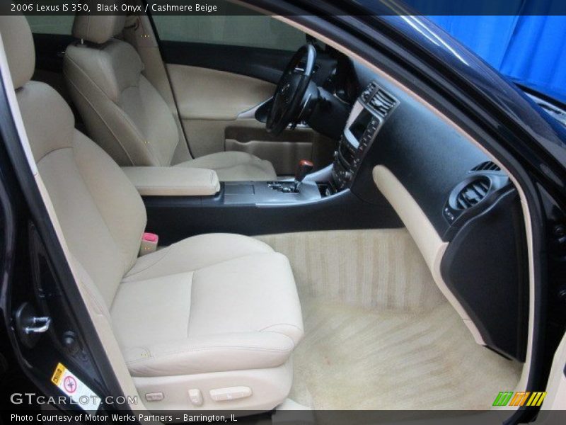 Black Onyx / Cashmere Beige 2006 Lexus IS 350